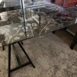 IKEA Glass Desk/Vanity/table
