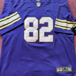 Nike throwback Cardoza Minnesota Vikings jersey with sewn name and numbers size XL