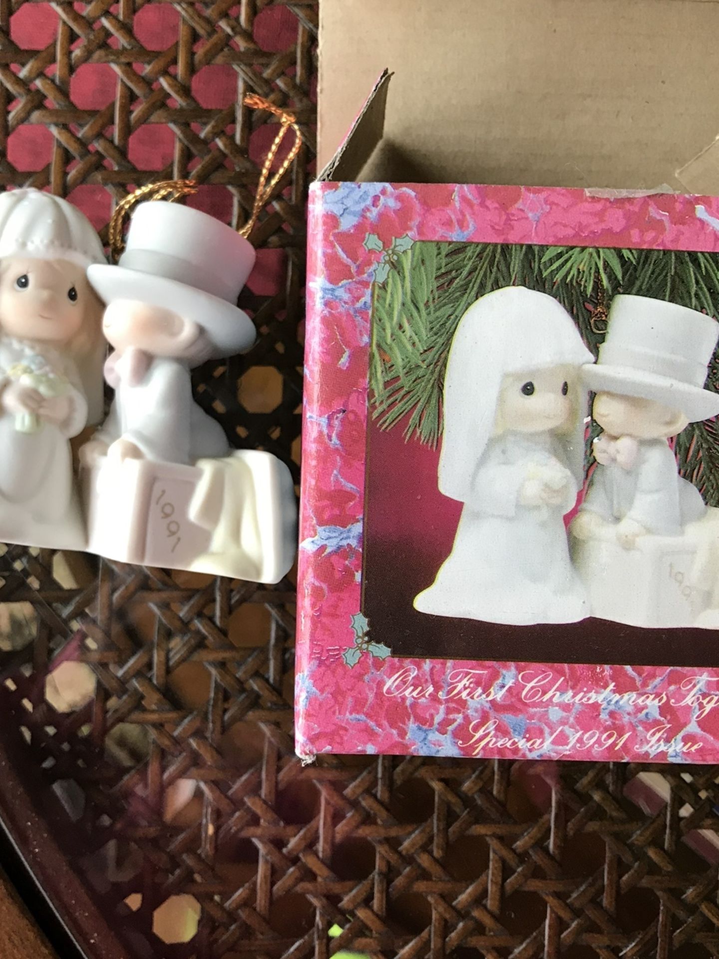 Precious Moments Ornament “first Christmas 1991”