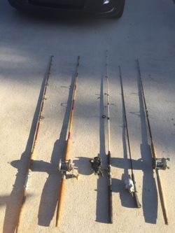 Fishing poles