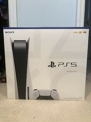 Sony PlayStation 5 PS5 Blu-Ray Disc Edition Console - White…