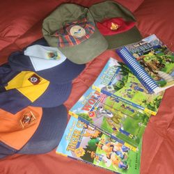 Scouting Hats and Handbooks