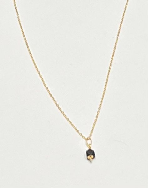 18k Solid Gold Chain Pendant 18 In