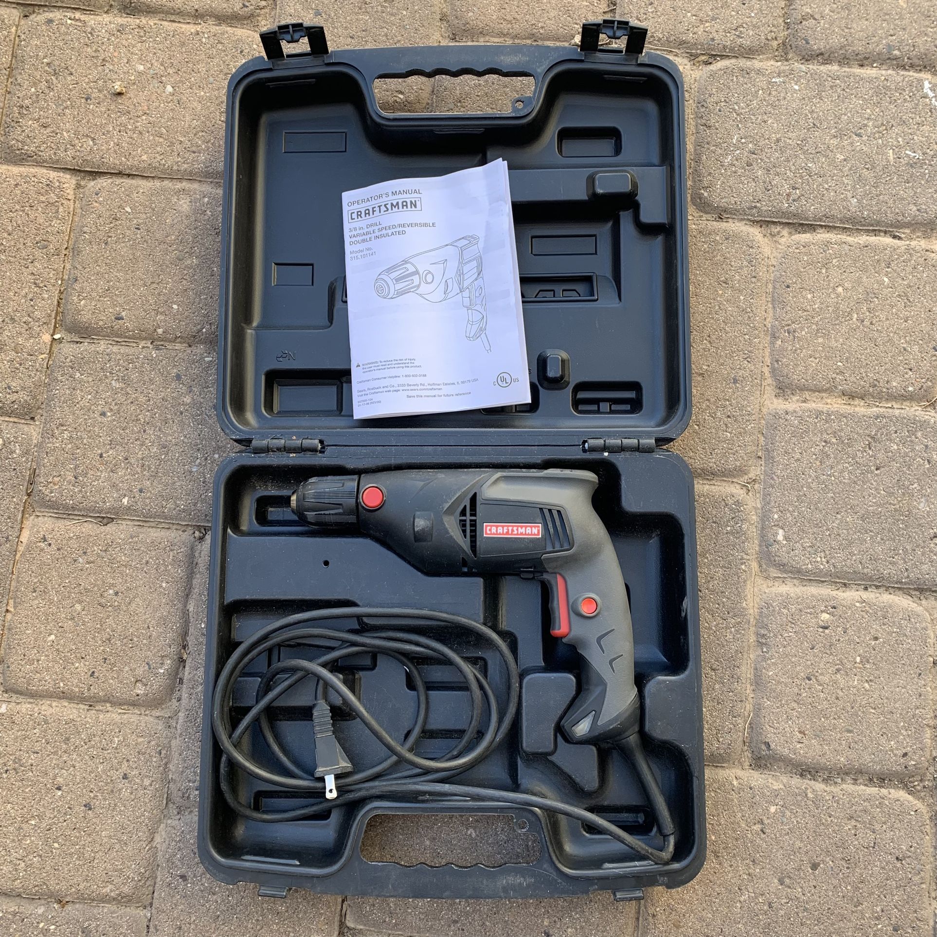 Craftsman corded drill