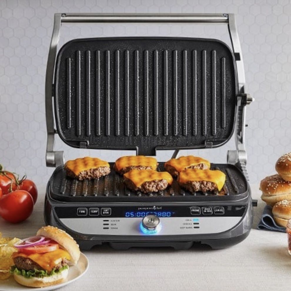 Pampered Chef Deluxe Electric Grill & Griddle
