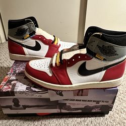 Jordan 1 Retro High OG SP Union LA Chicago Shadow size 12
