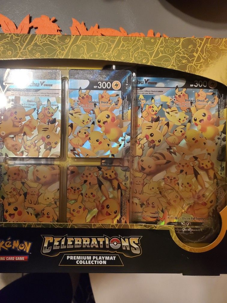 Pikachu V-Union Box Premium Play Matt Collection 