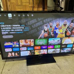 Samsung 60” Flat Screen TV with Remote