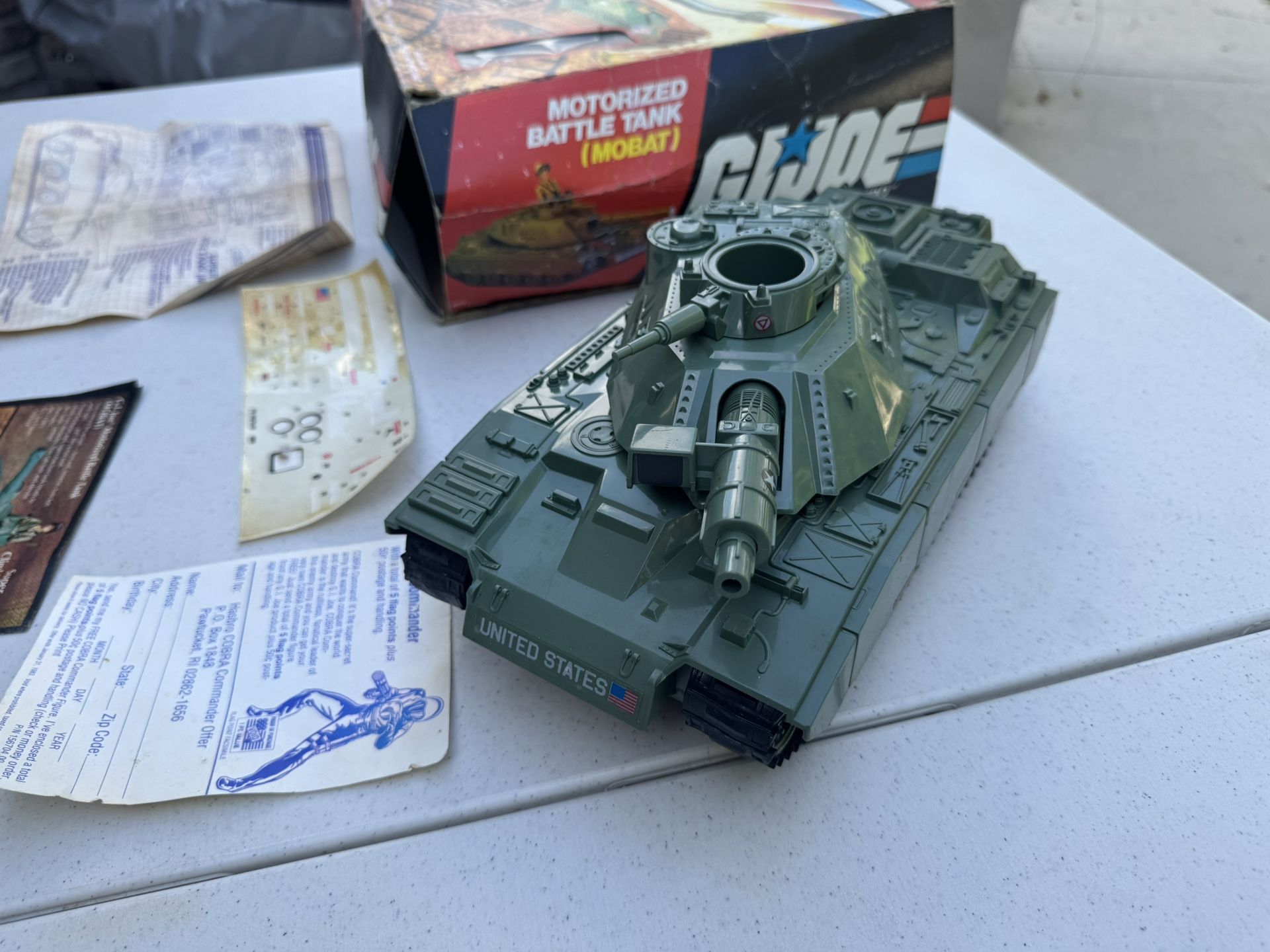 GI Joe Vintage Hasbro 1982