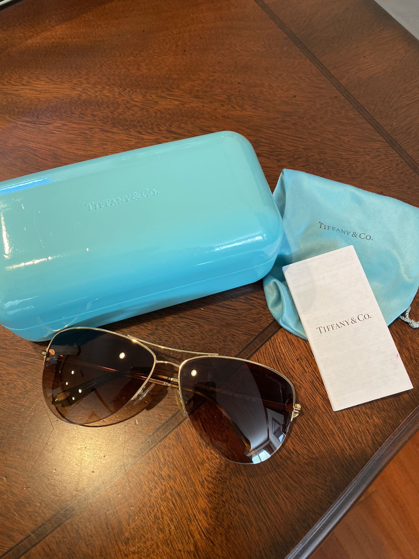 100% authentic Tiffany & Co. sunglasses