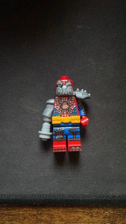 Lego Marvel Minifigure Across The SpiderVerse Cyborg Spider-Man