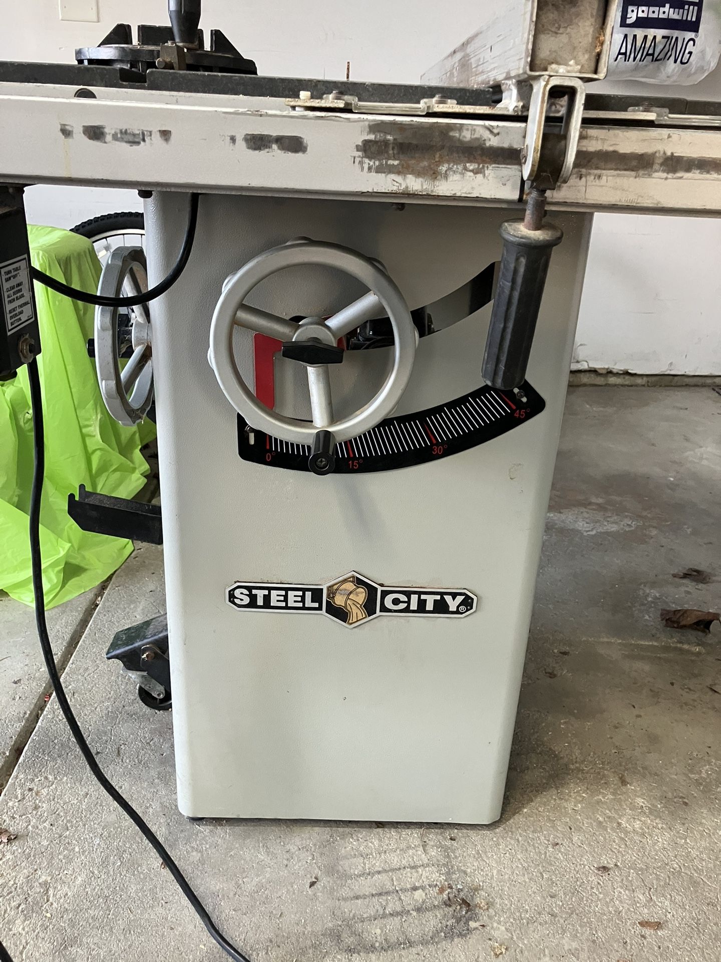 Steel City Granite Top Table Saw for Sale in Elburn, IL - OfferUp