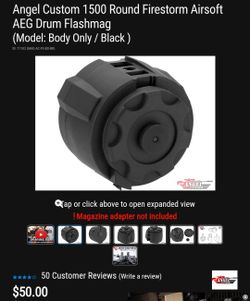 Firestorm Drum Mag - No Magazine Adapter