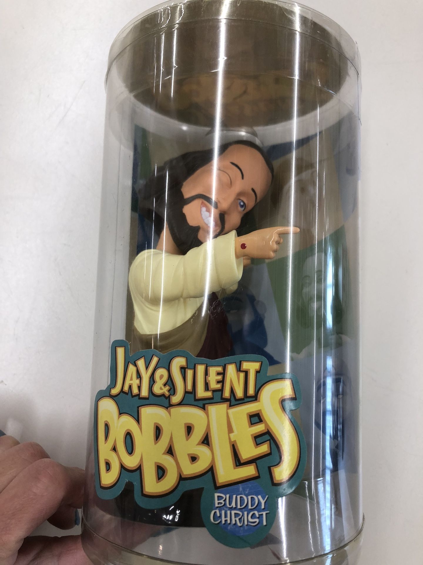 Jay and Silent Bobbles “ Buddy Christ” Bobble Head