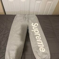 Grey Supreme pants
