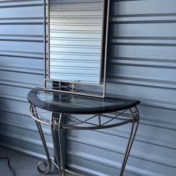 Mesa Coqueta Y Espejo 