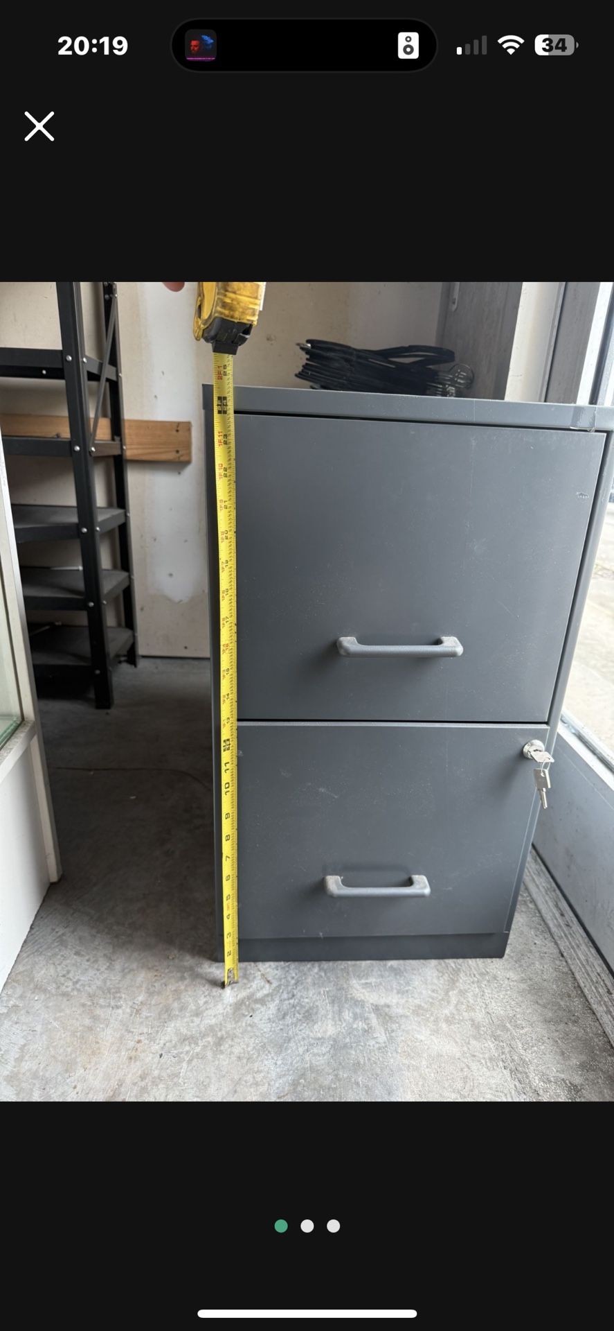 File cabinet and great  condition