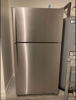 Stainless Steel Top-Freezer Refrigerator
