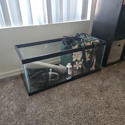 Fish/Turtle Tank And Supplies