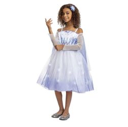 Disney Frozen Princess Elsa Light Up Dress