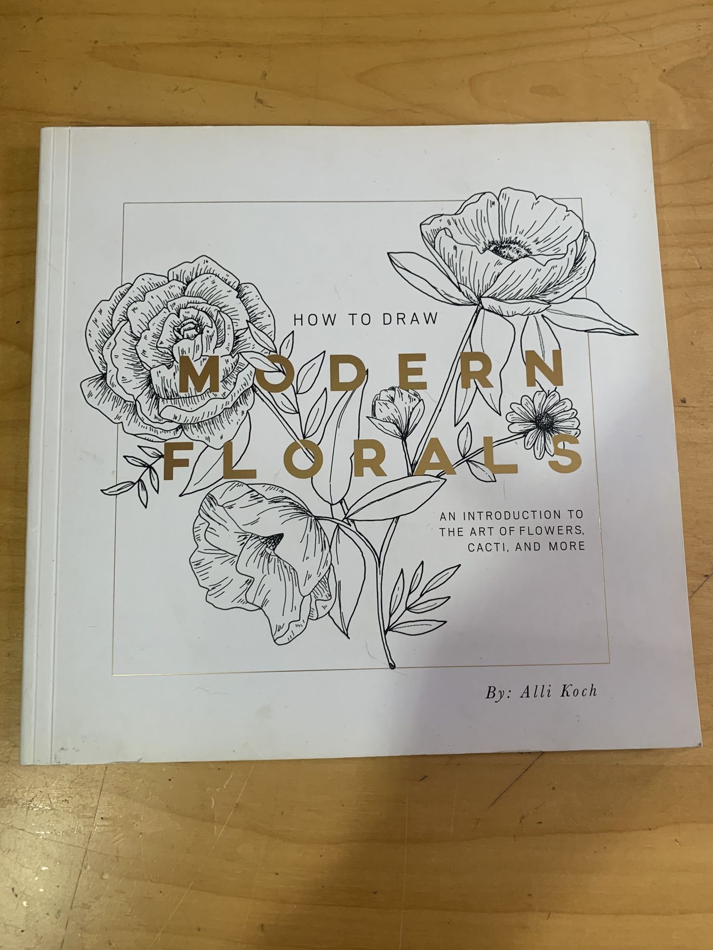 How to Draw Modern Florals Book