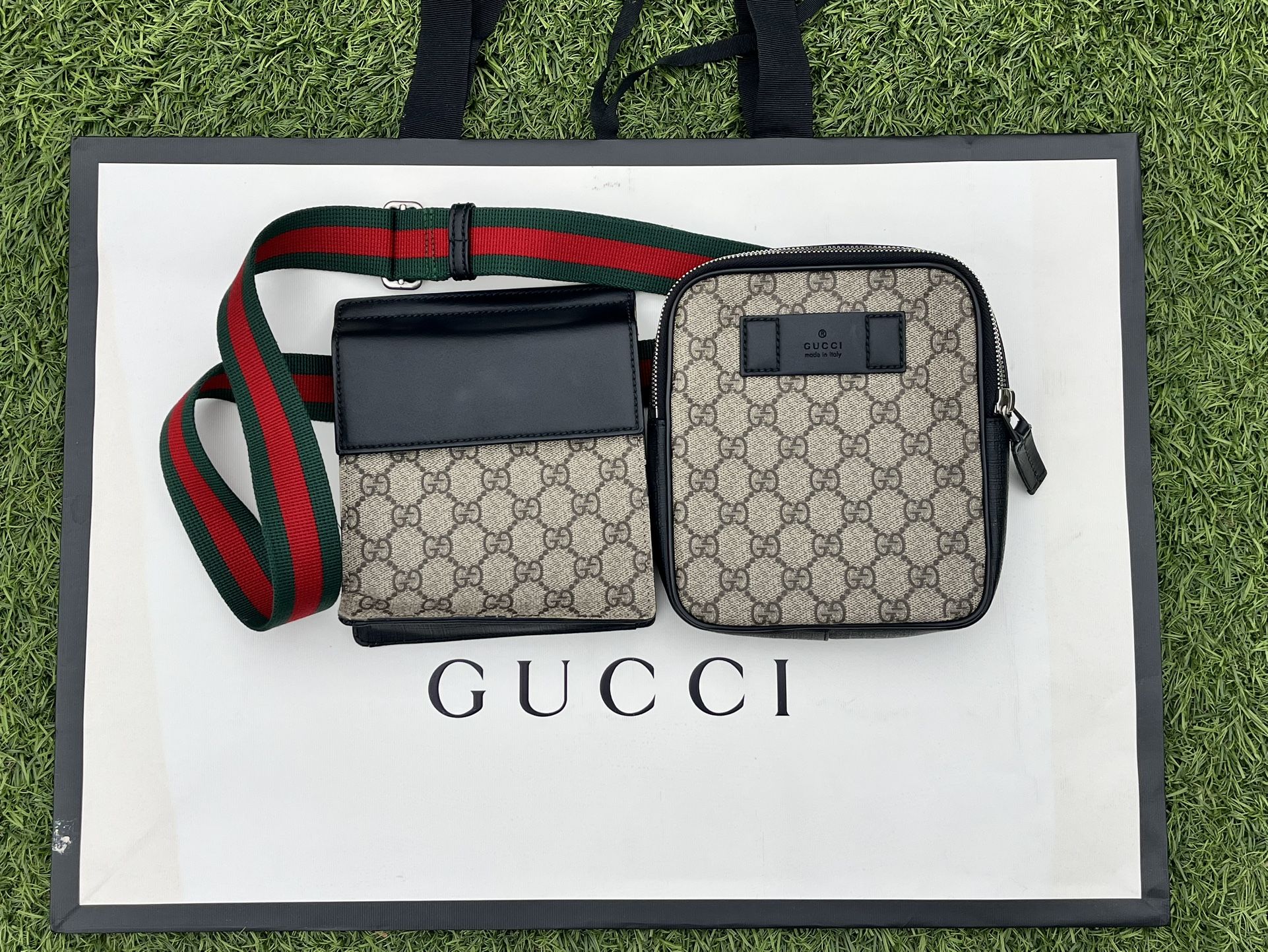 Gucci Double Pouch Belt Bag
