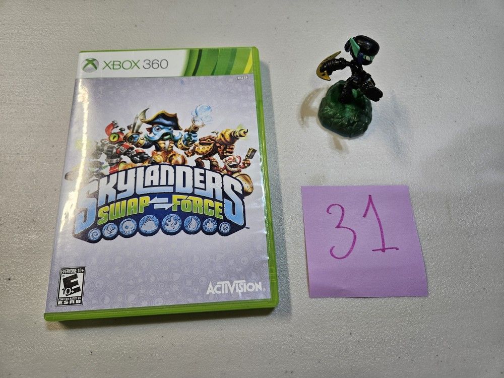 Skylander Swap Force Xbox 360 With Stealth Elf