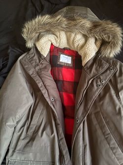 Old Navy Parka with Faux Fur Hood