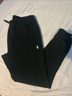 Black Polo sweatpants