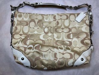 Coach Handbag Vintage Tan