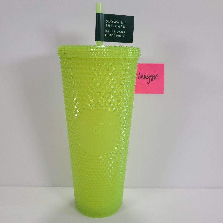 Starbucks Fall 2022 Lemongrass GITD Venti Studded Tumbler