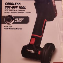 Hyper Tough 20V Max Brushless Cordless Cut-Off Tool with 1.5Ah Lithium-Ion Battery and Charger