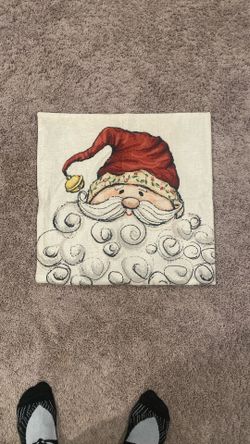 Christmas Santa Claus Pillow Case Cover 