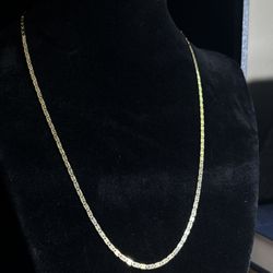 Valentino 14k Gold Necklace / 1 Available 