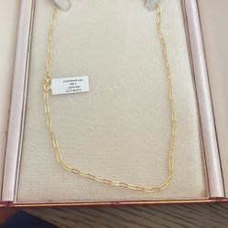 3mm 20 Inch Paperclip Chain