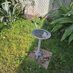 Metal Bird Bath
