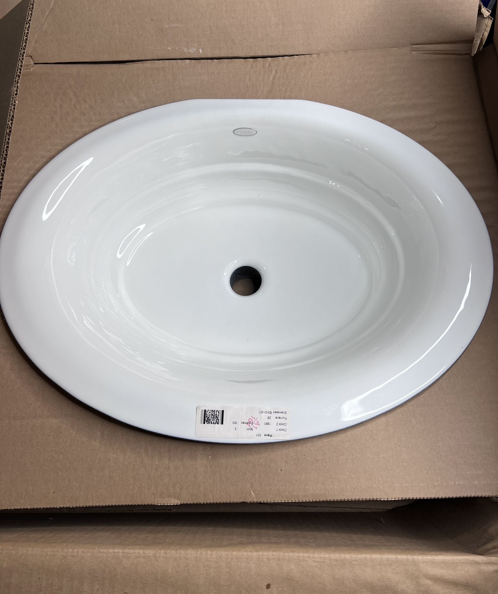 KOHLER K-2832-0 Garamond Undermount