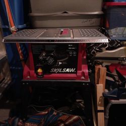 Skilsaw With Stand .
