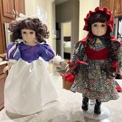 Porcelain Disney Dolls Vintage 