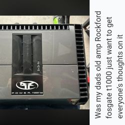 Fosgate T 1000 Bass Amp