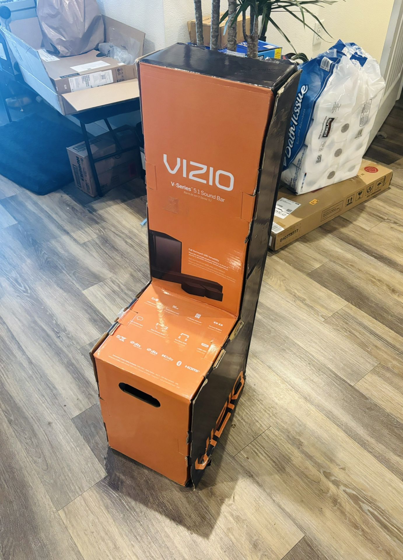 VIZIO (V-Series) 5.1 Home Theater Soundbar System | Wireless Subwoofer | Surround Speakers | Bluetooth | DTS Virtual:X