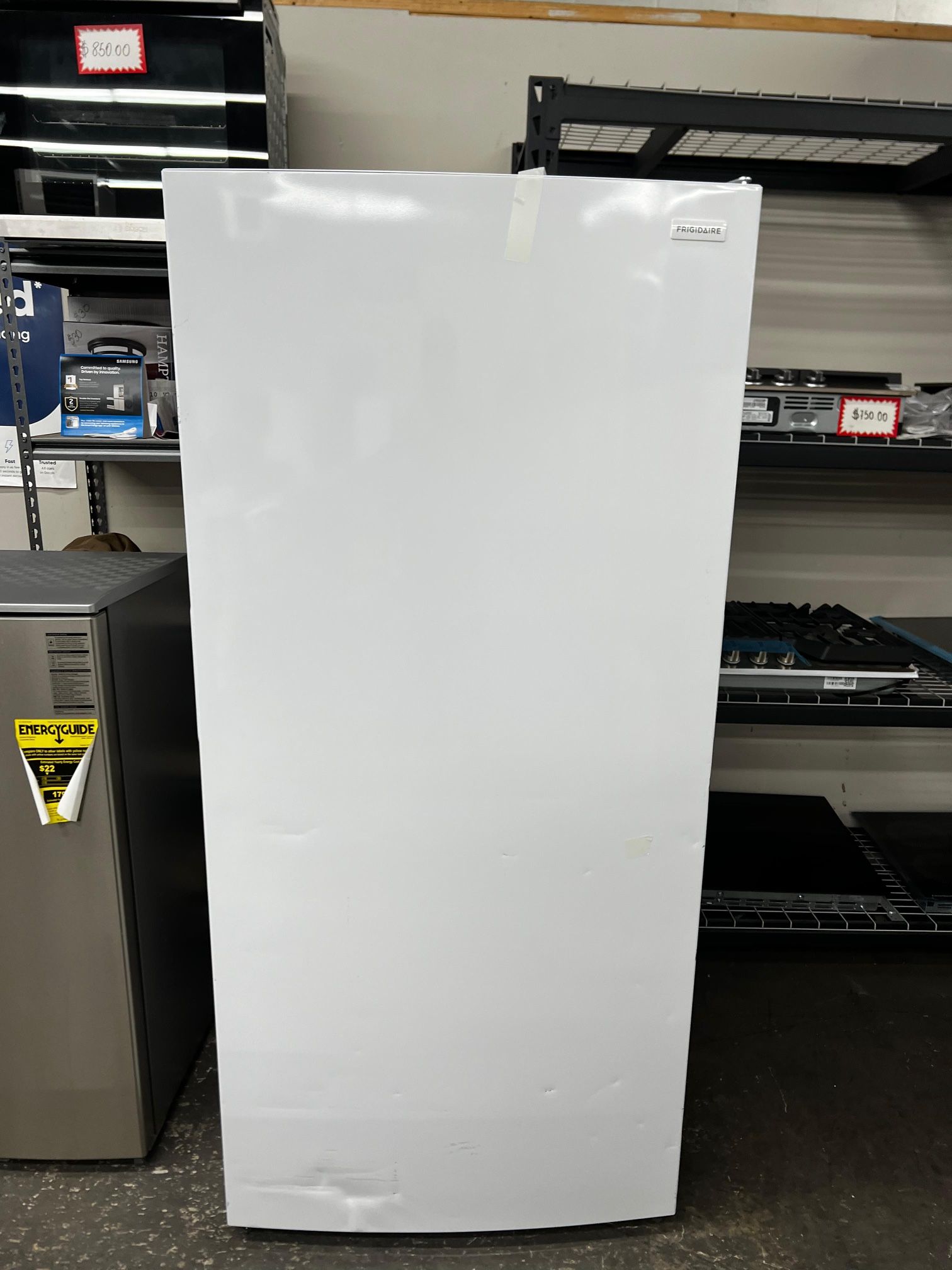 32.6 in. 20 cu. ft. Frost Free Defrost, Garage Ready Upright Freezer in White