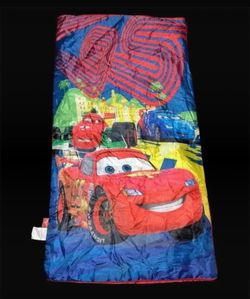 Cars 2 Lightening McQueen Sleeping Bag