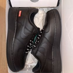 Nike Supreme Air Force 1 Black 