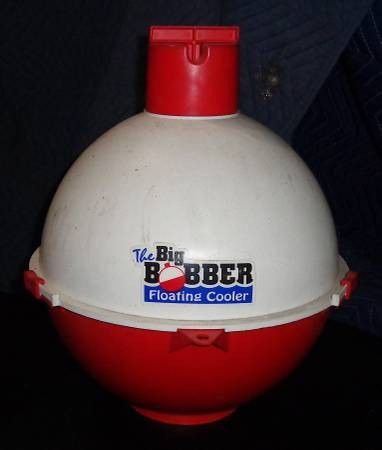 Bobber Cooler - The Big Bobber Floating Cooler - Old 