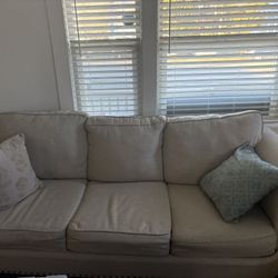 Ivory sleeper Sofa