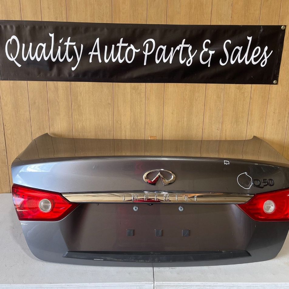 2014 2015 2016 2017 Infiniti Q50 Trunk Lid