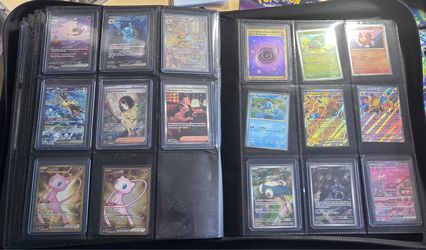 Pokémon Scarlet & Violet 151 Master Set – Near Complete – Top Loader Binder – NM – $1,500 Value