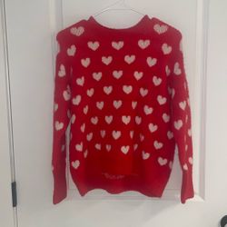 Red Heart Sweater