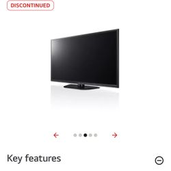 60” 60” Class Full HD 1080P Plasma TV (59.8” diagonally)